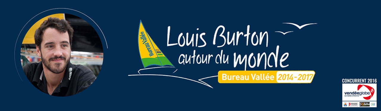Bureau Vallée Louis Burton Vendée Globe 