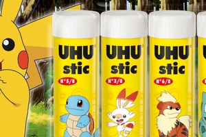 illustration Marketing - UHU fait sa rentrée avec Pokémon…
