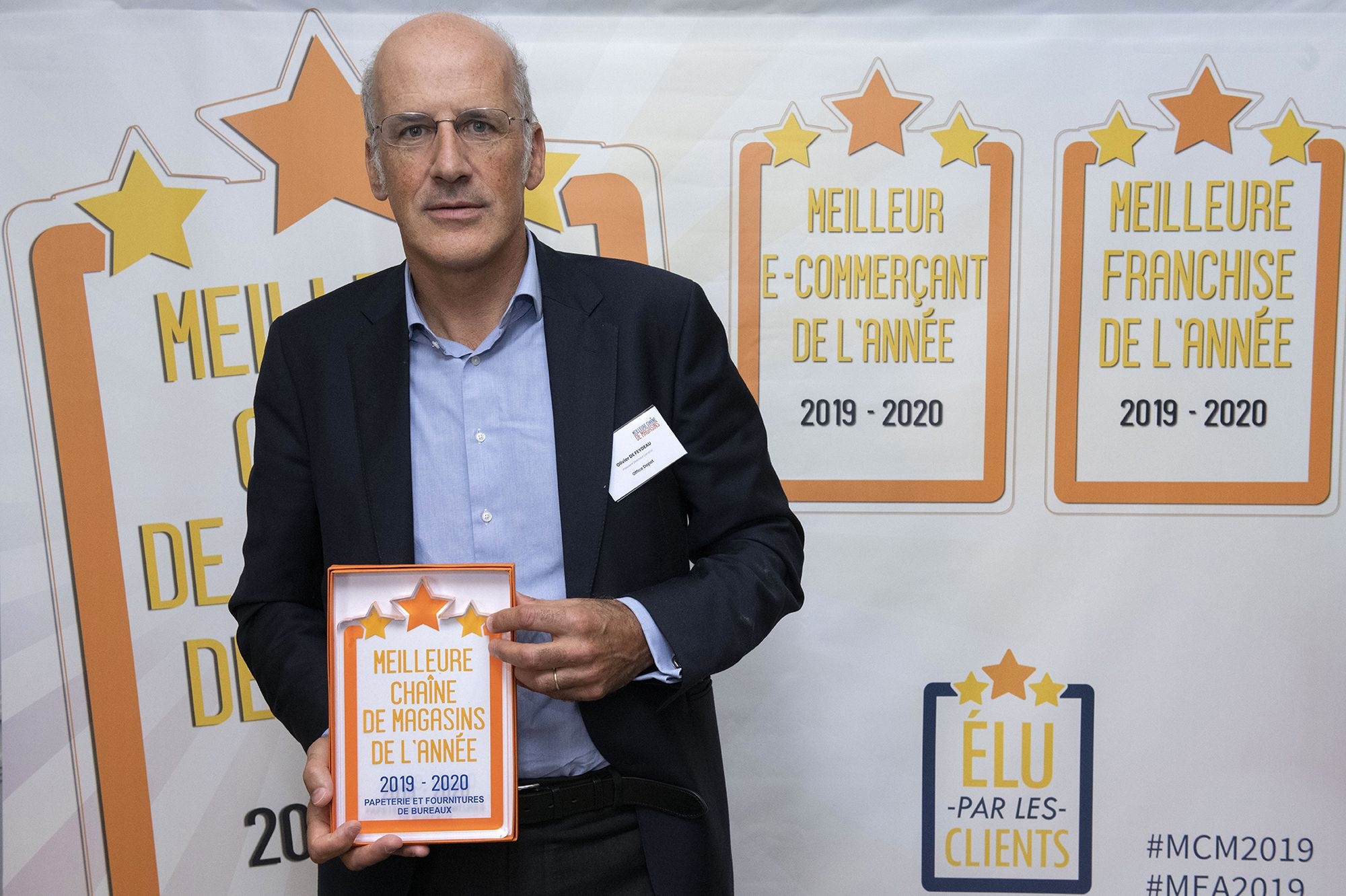 Office Depot France remporte le trophée Meilleure chaîne de magasins