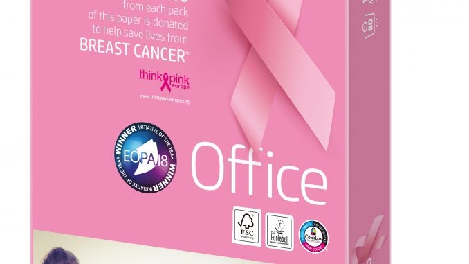 International Paper lutte cancer deu sein organisation Europe Think Pink Europe 