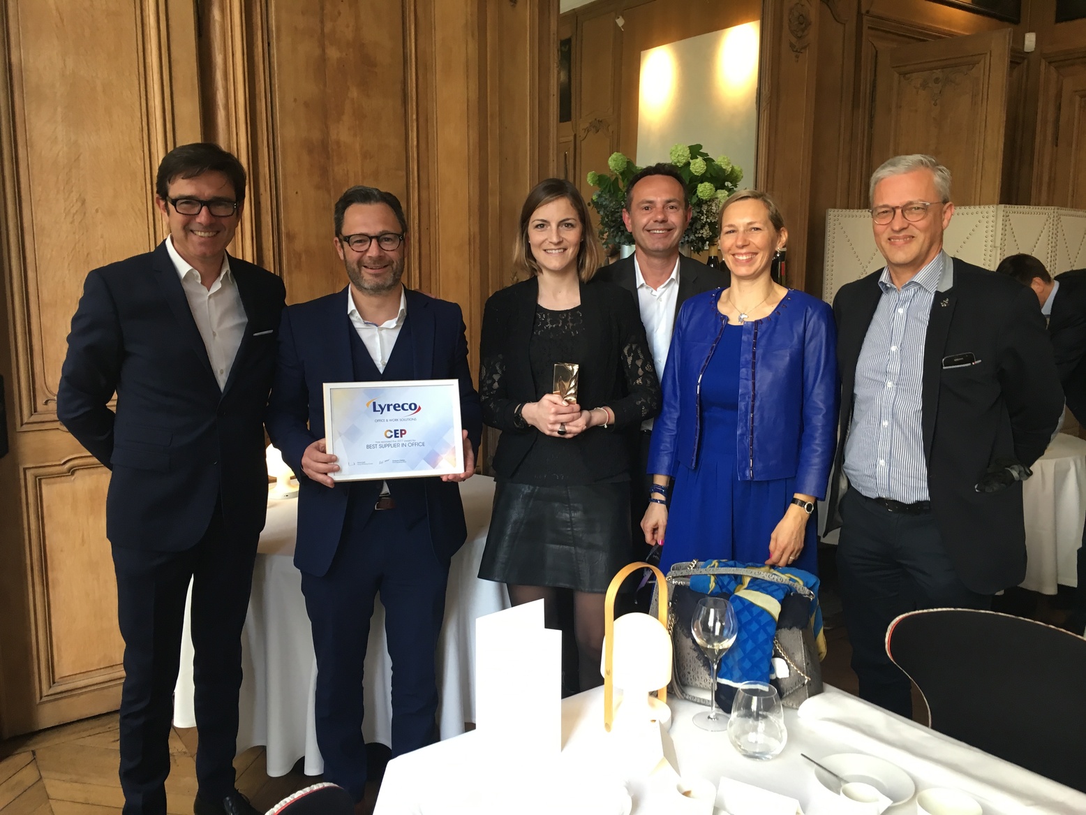 CEP Office Solution Trophées récompense Lyreco Made in France Origine France Garantie par l’association Pro France