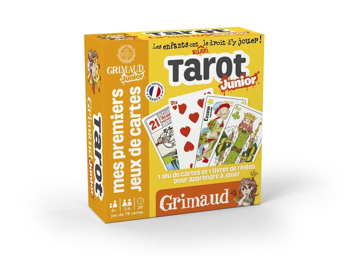 Grimaud jeux de cartes enfants Belote, Rami, Tarot, Bataille