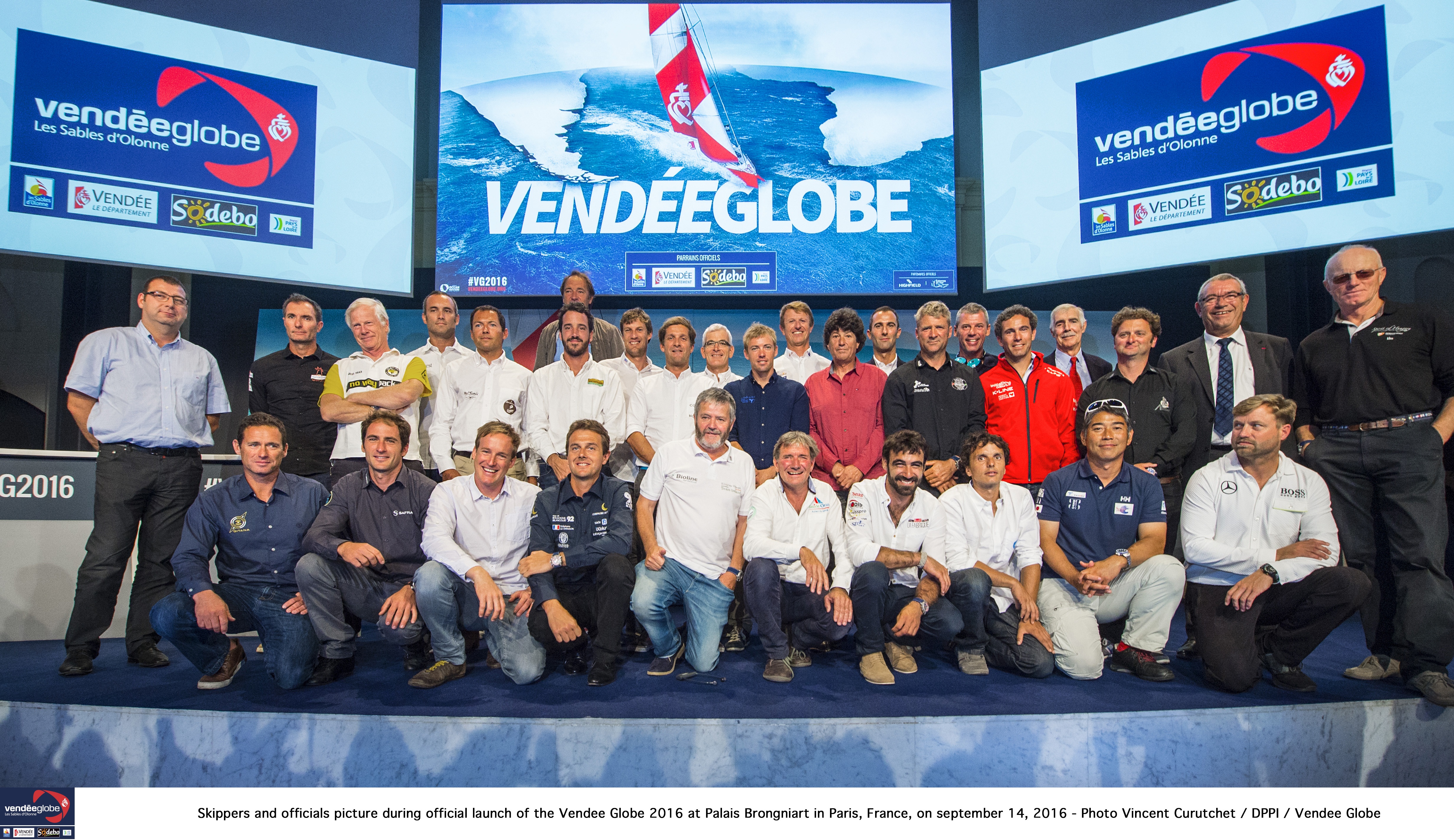 Photos de tous les participants au Vendée Globe 2016 Bureau Vallée Louis Burton Imoca 