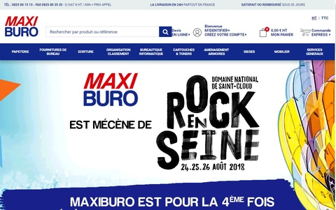 Rock en Seine avec Maxiburo