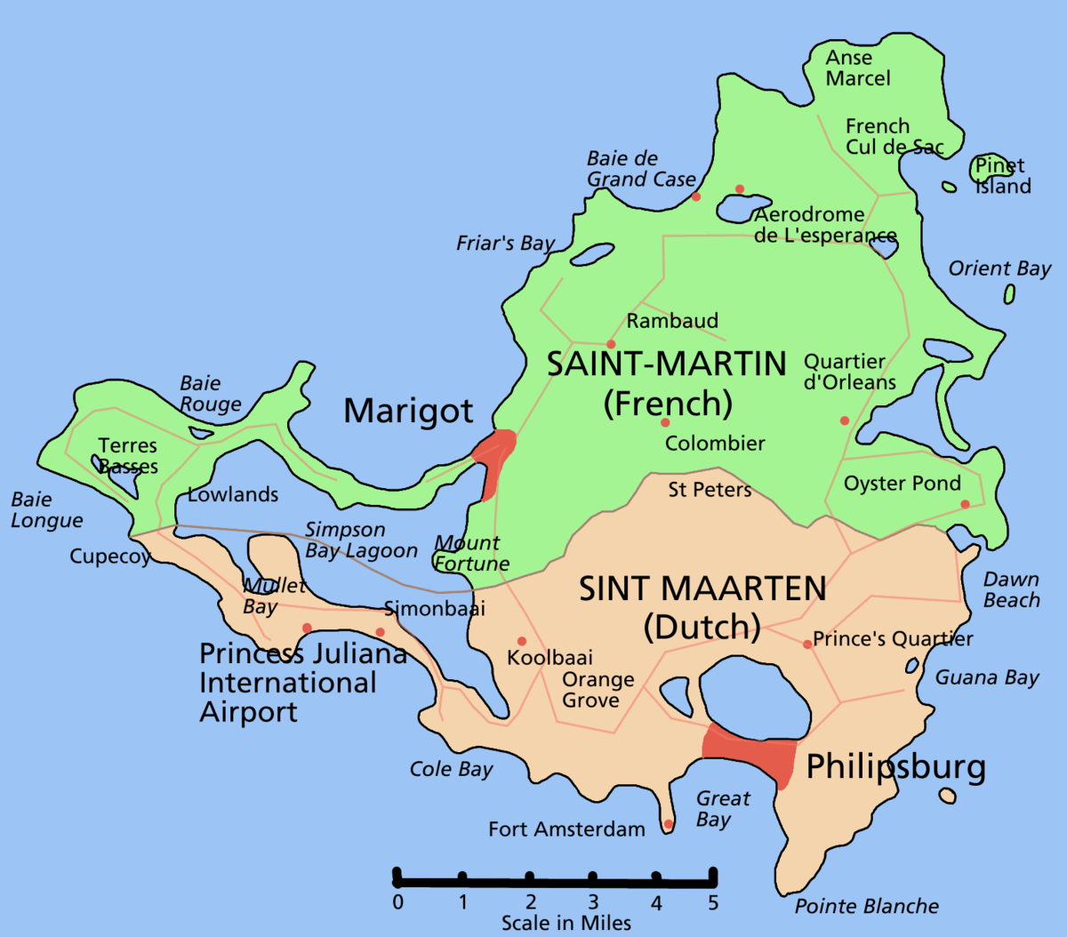 Saint Martin Bureau Vallée Irma 